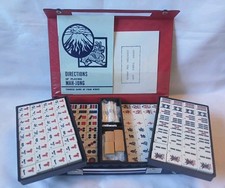 Mahjong set 148 bamboo - mahjong,