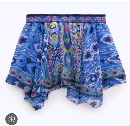 Nwt zara printed - printed, skirt