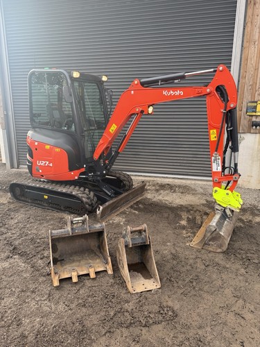 Kubota u27 mini - u27-4, digger