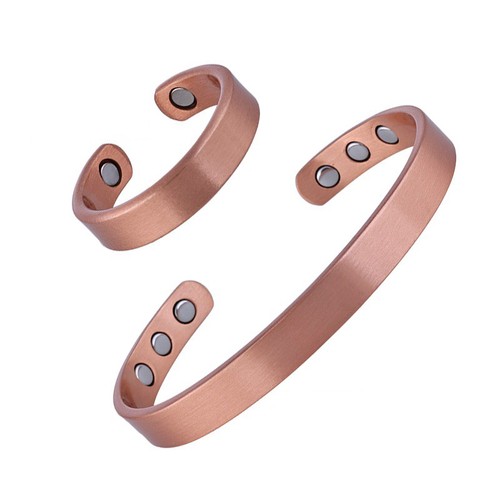 Pure copper bracelet magnetic - pure,
