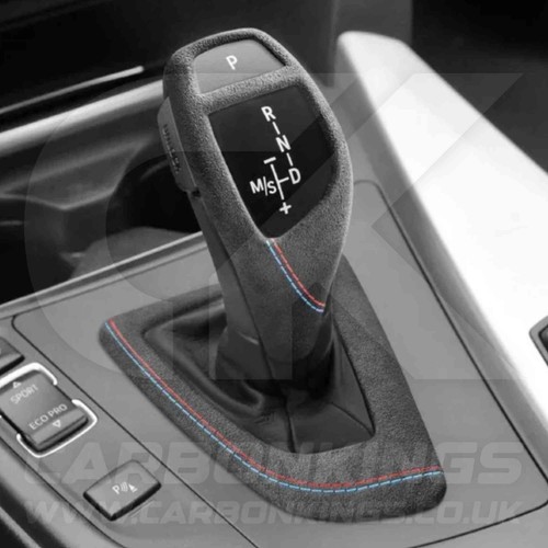 Alcantara gear knob surround - alcantara,