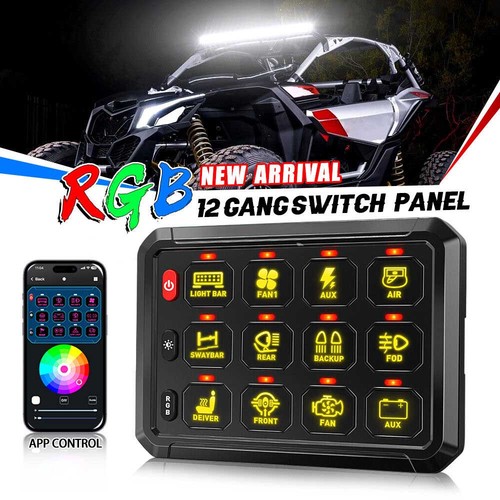 12gang rgb auxiliary switch - auxiliary,