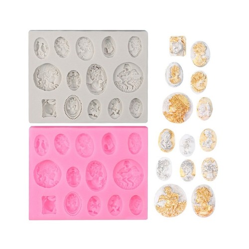 Silicone lady head mould - silicone,