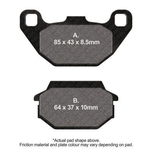 Ebc scoot org brake - ebc,