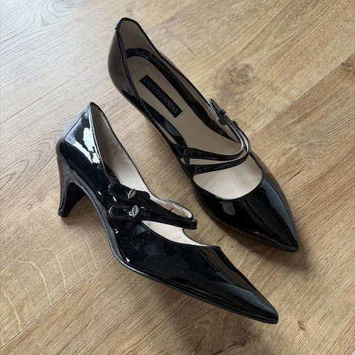 Lulu guinness black patent - lulu,