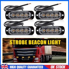 4 LED Amber Recovery Strobe