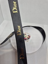 Dior black gold Ribbon 1 meter