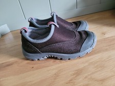 Lands End Brown Suede All