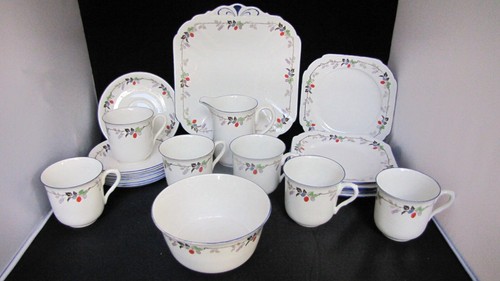 Piece shelley tea set s - shelley,