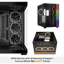 be quiet! Light Base 900 FX Black PC Case | RGB Silent Gaming Case | UK Partner
