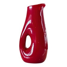 Vintage Murano Italian Red Art