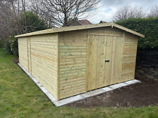 20x12 WORKSHOP SHED HEAVY DUTY TREATED APEX CHECK DESCRIPTION FOR DELIVERY PRICE