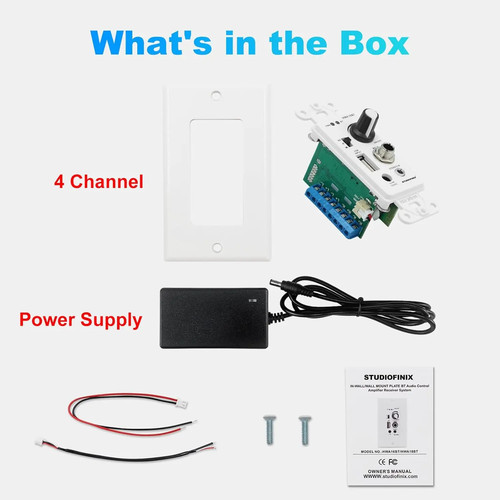 Wall audio control - in,
