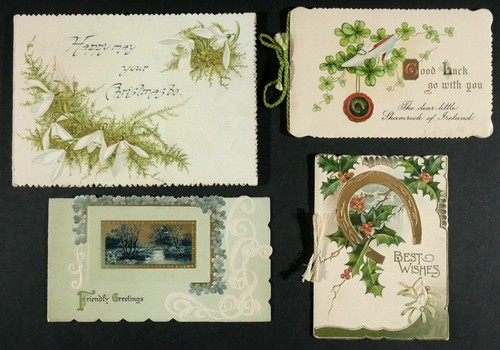 Victorian edwardian greeting - victorian,