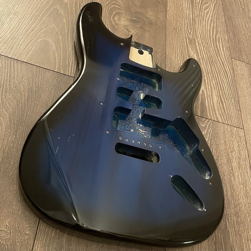 Blue strat style electric - style,