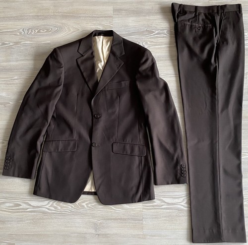Men two piece suit dark - men’s,