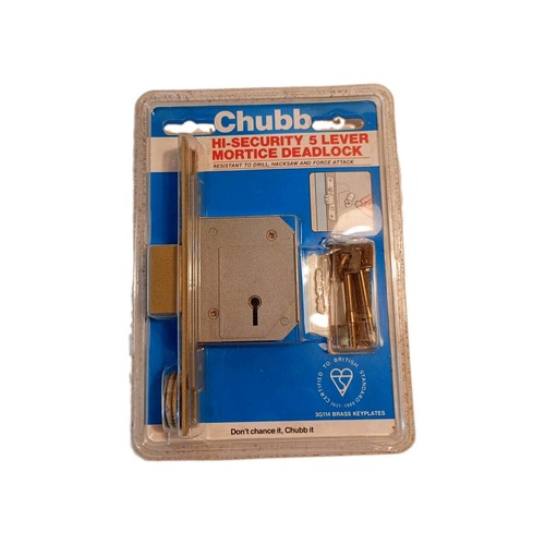 Chubb security lever - chubb, hi-security