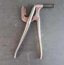 Vintage German Shoemaker's Button Pliers Rivet Leather Work Cobblers Tool