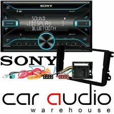 VW Passat B6/B7 SONY Double Din Bluetooth DAB MP3 iPhone USB Car Stereo Upgrade