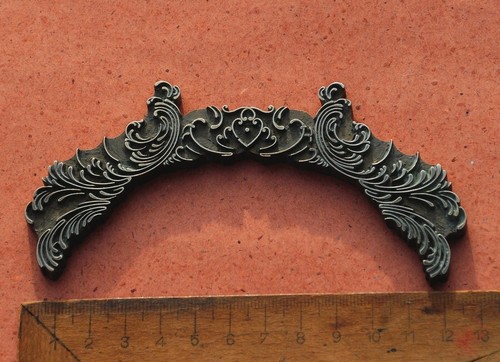 Brass ornament bookbinding - brass,