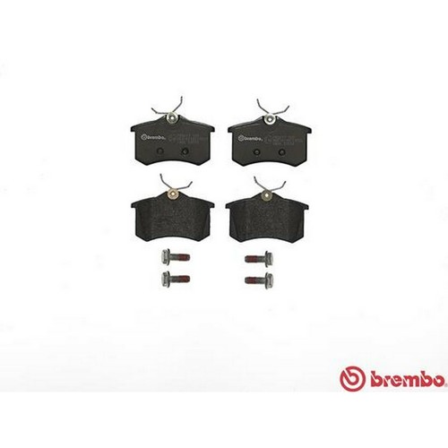 Rear brake pads brembo - brake,