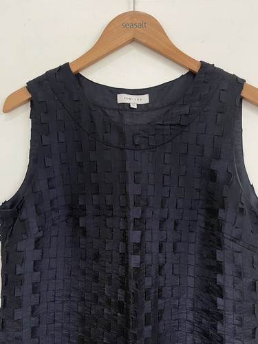 Kew 159 navy blue shift - blue, dress