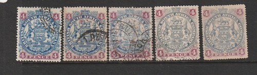 Rhodesia 1896 type - 1896/7, 5,