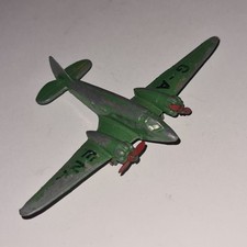 DINKY 62M AIRSPEED ENVOY Green G-AENA VINTAGE 1938-41 DIECAST MODEL AIRCRAFT