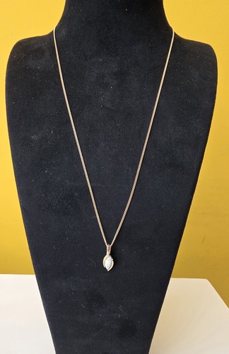 Synthetic opal chain and - synthetic,