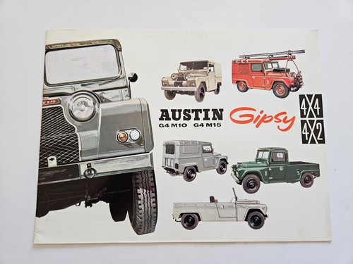 Austin gipsy sales brochure - austin,