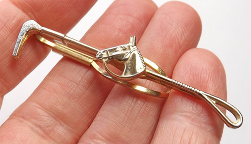 Vintage stratton tie slide - vintage,