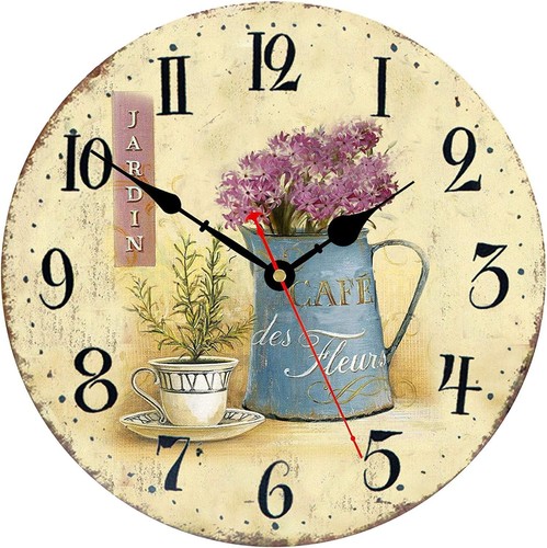 Cafe cup and flowers - cafe, wall