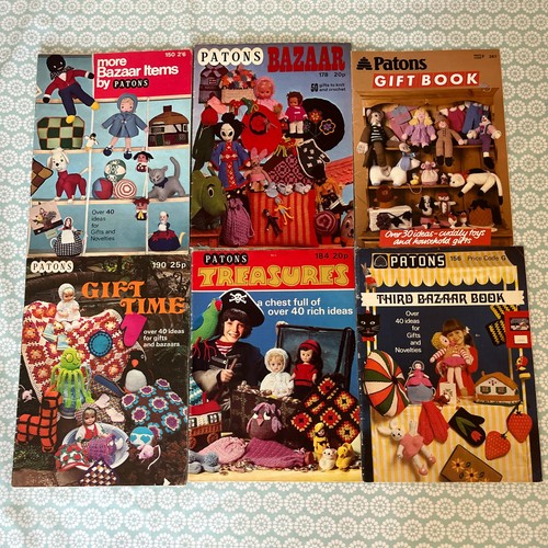 Vintage patons bazaar toys - 6,
