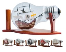 Vintage Handcrafted Ship In