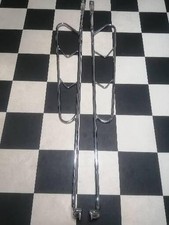 LAMBRETTA SERIES 3 LI TV SX GP  CHROME FISH TAIL FLORIDA CRASH BARS  