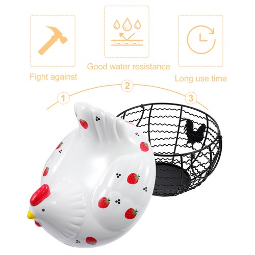 Egg gathering basket chicken - ,