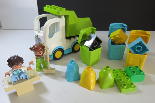 Duplo 10945 garbage truck - duplo,