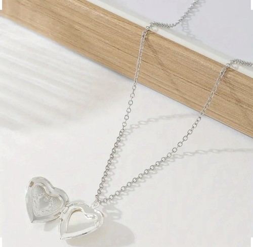 Heart photo locket - heart,