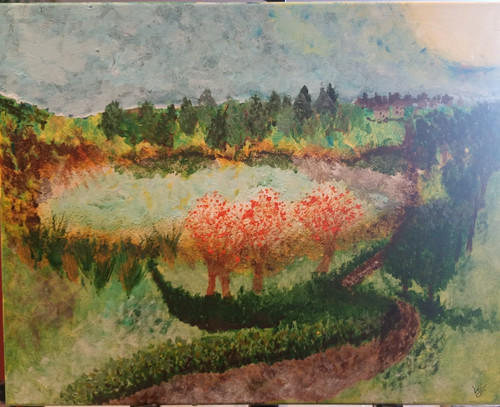 Hand painted original home - painted,
