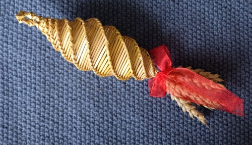 Handmade corn dolly - handmade,