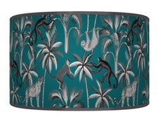 Tropical Jungle Trees Teal