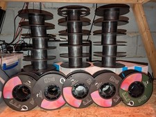 6 Empty 3D Printer Filament