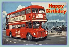 Bus Happy Birthday Greeting