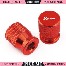 For SUZUKI V-STROM DL 650 1000 Motorcycle CNC Wheel Tire Valve Cap Cover Durable