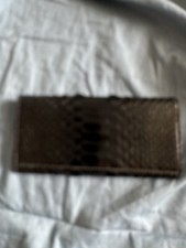 Zagliani Black Python Wallet