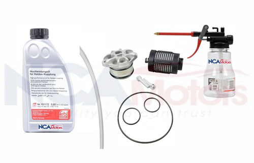 Haldex oil filter service - oil,