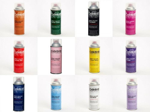 Oasis flower spray paint - flower,