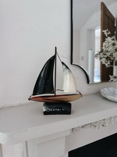 Vintage cow horn sail - vintage,