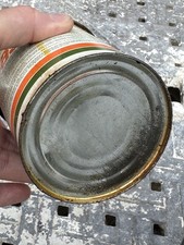 VINTAGE PAIR  OF CASTROL GREASE TIN CANS