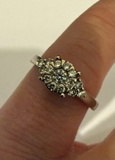 18ct white gold 50ct - 18ct,
